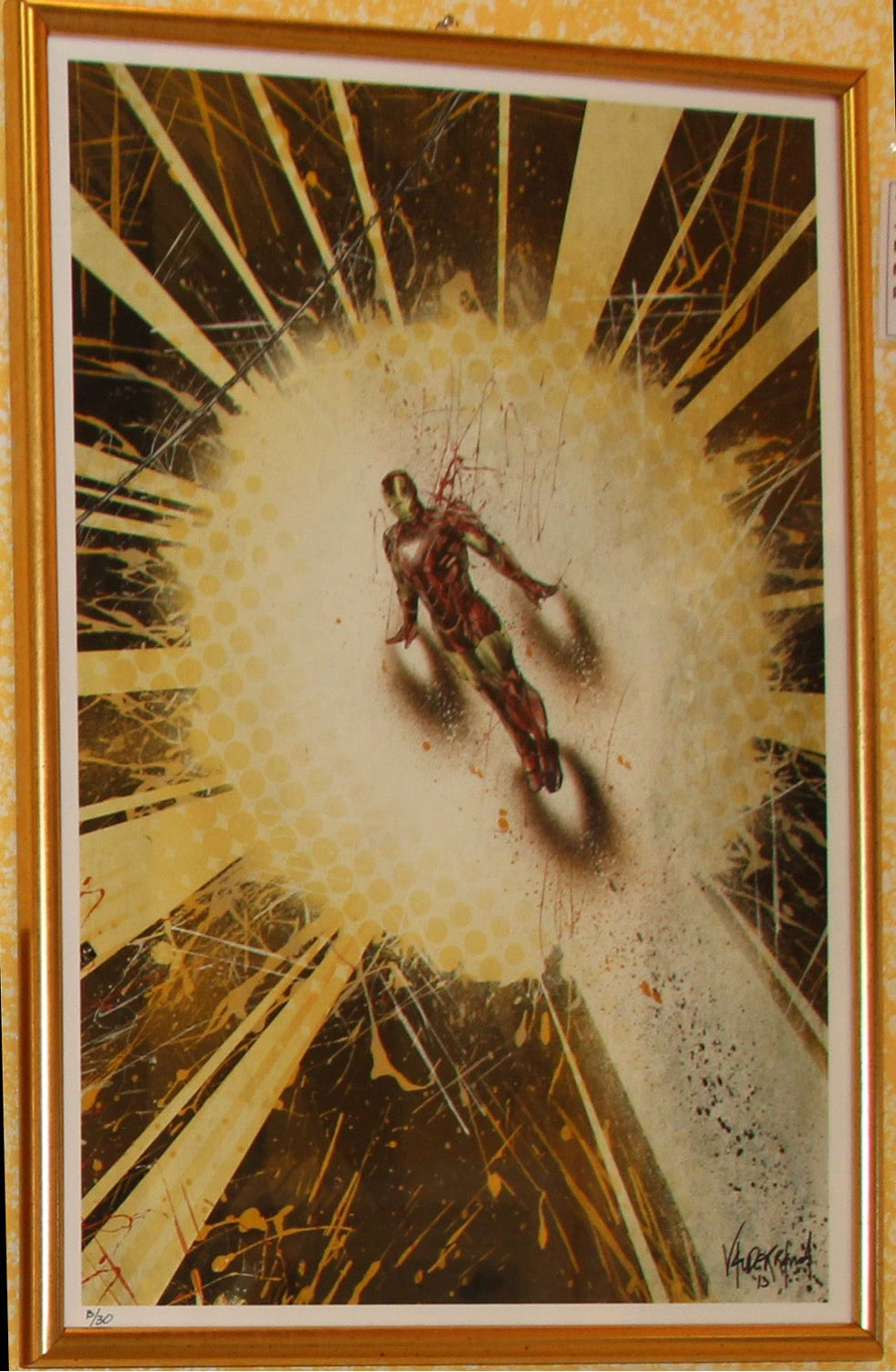 IRON MAN TRIPTYCH “SMACKDOWN SET” by John Valderrama