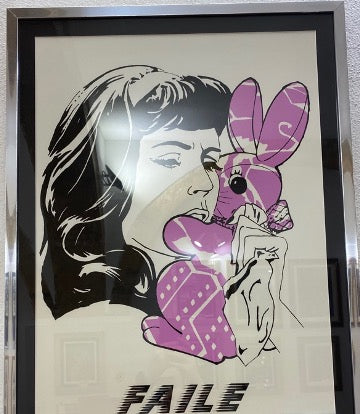 BUNNY GIRL by Faile