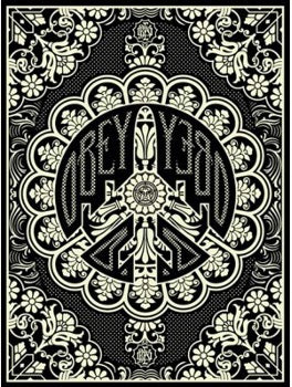 PEACE BOMBER by Shepard Fairey