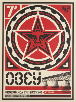 PROPAGANDA ENGINEERING OBEY X LEVIS by Shepard Fairey